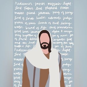 Names of Jesus Print